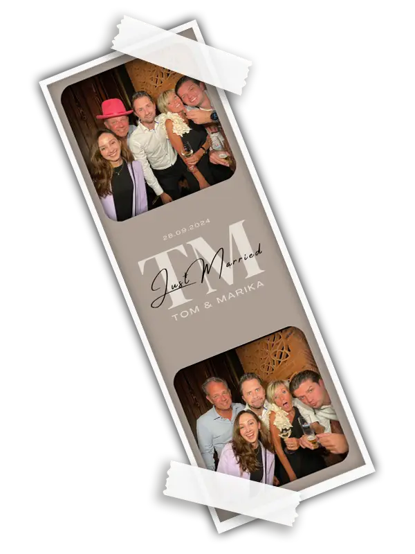 Photobooth Overijssel Feest Bruiloft